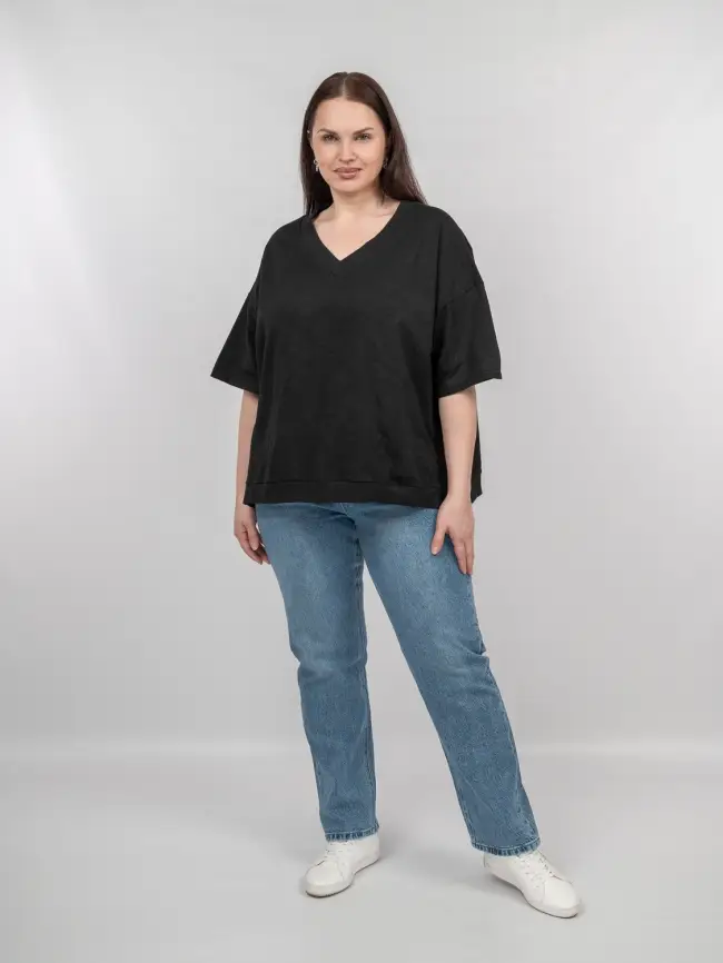 Джинсы 25266 ЭттоПлюс Размер 50-56 фото 25