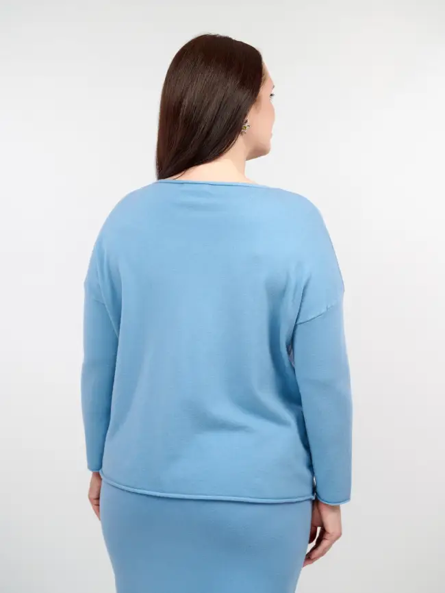 Джемпер ЭттоПлюс 1235 Размер 48-56 фото 40