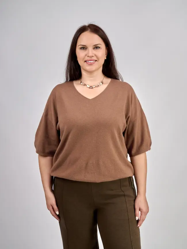 Джемпер 20241 ЭттоПлюс Размер 50-58 фото 56