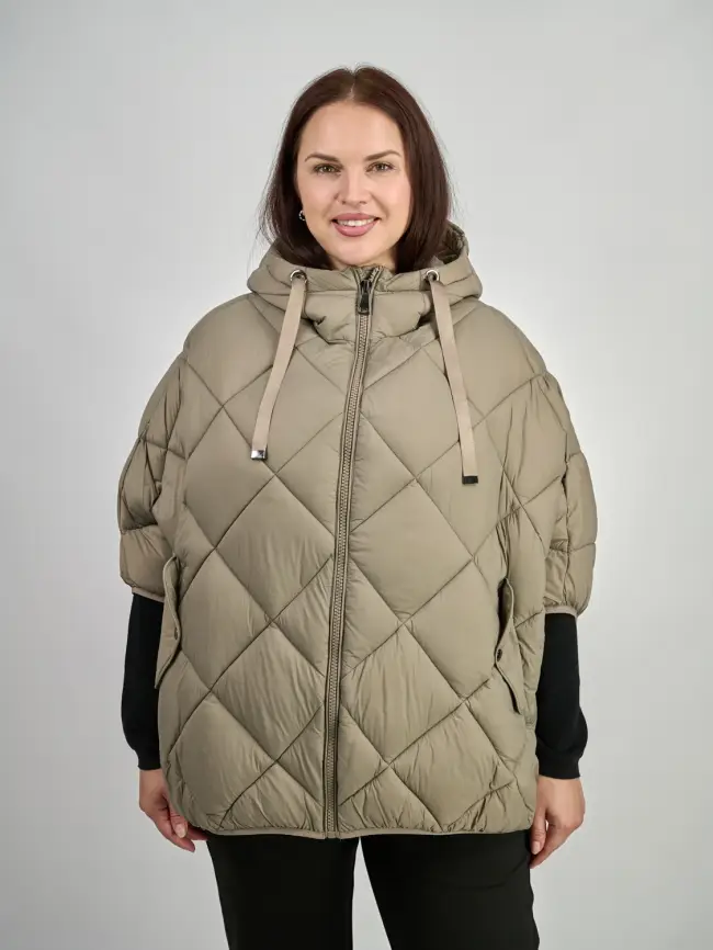 Пончо Италия 2335 Размер 48-62 фото 29