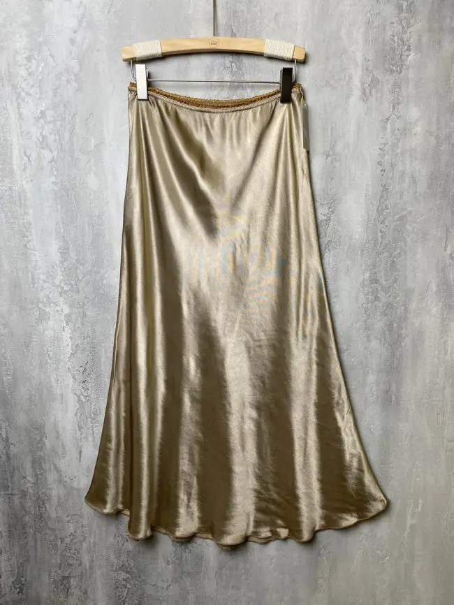 Юбка атлас 9298-1 Размер 48-56 фото 4