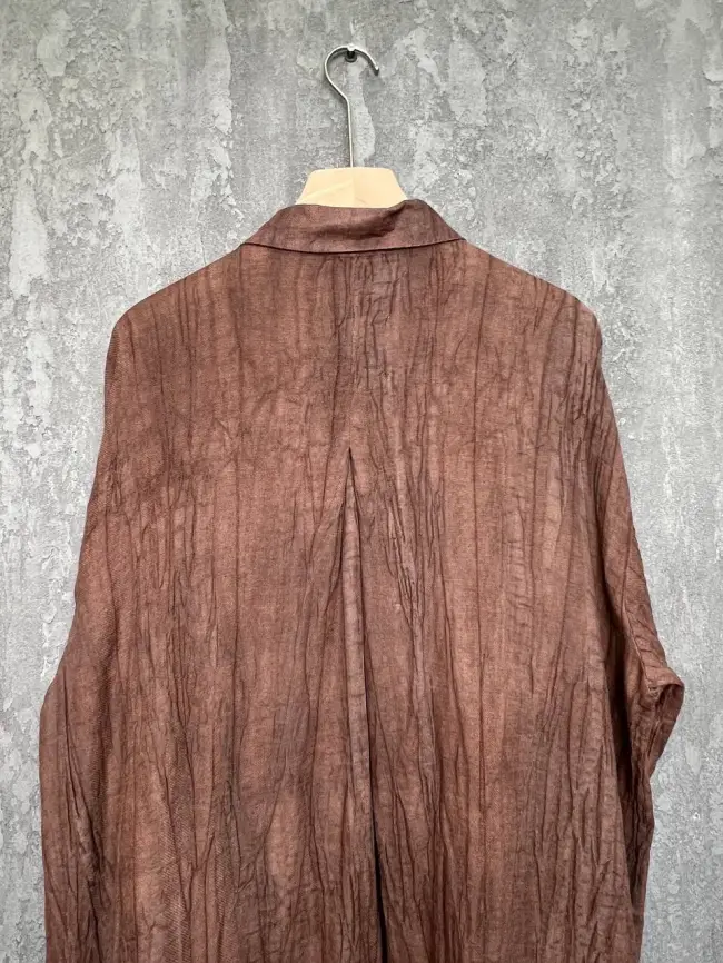 Рубашка-кардиган 2508 Размер 50-58 фото 15