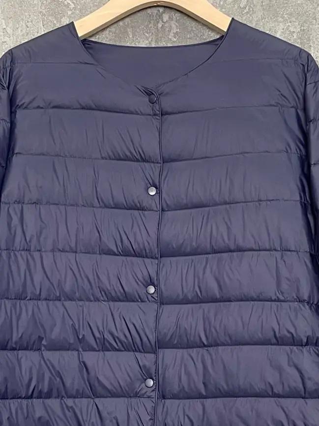 Легкая пуховая куртка 8802 Размер 46-56 фото 48