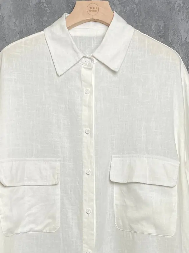 Рубашка-кардиган 6018 Размер 50-58 фото 12