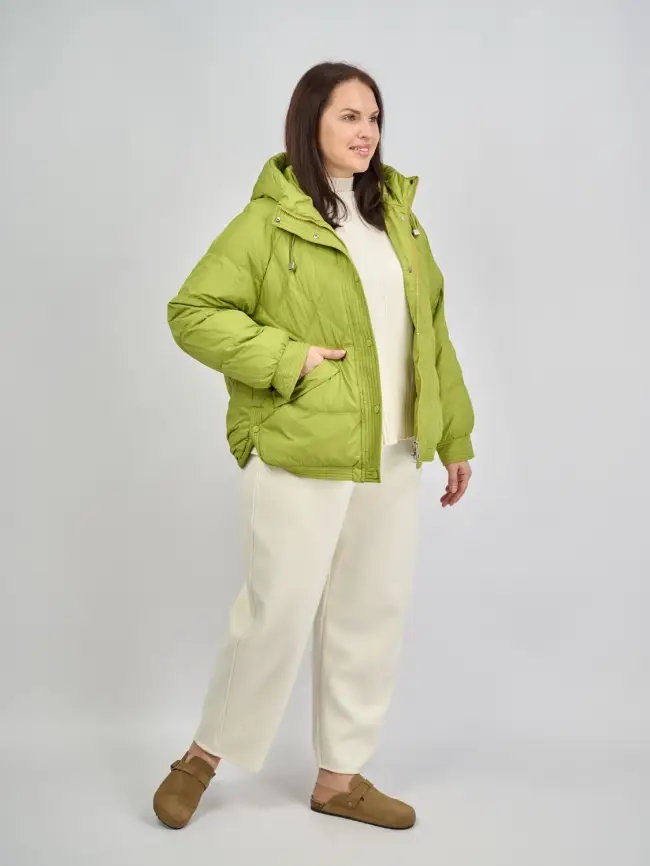 Пуховая куртка ЭттоПлюс 2553 Размер 48-54 фото 143