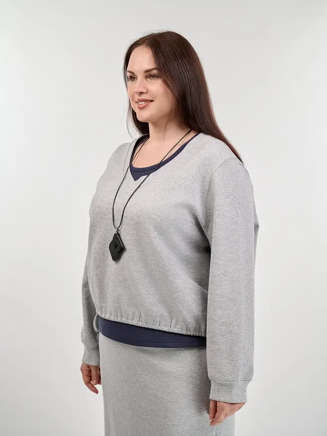 Костюм тройка 0093 Размеры 54-58 фото 8