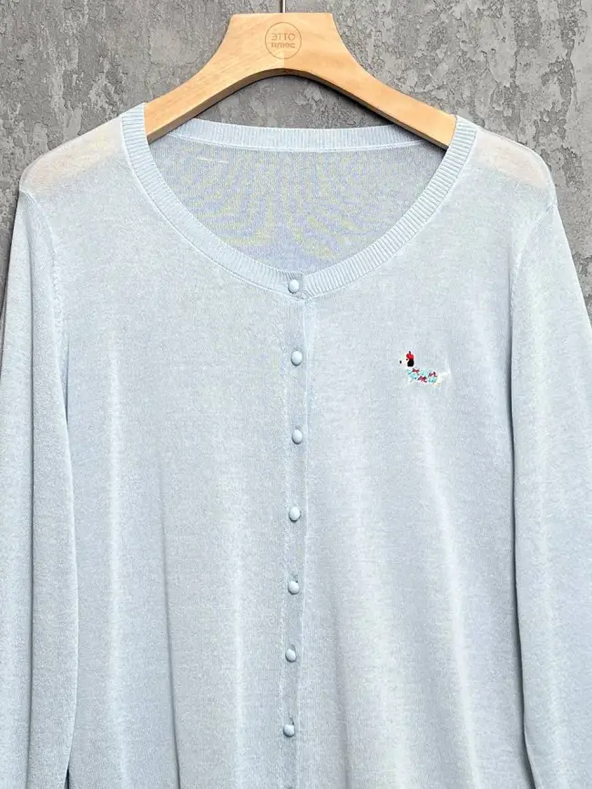 Кардиган облегченный 22995 размеры 50- 58 фото 9