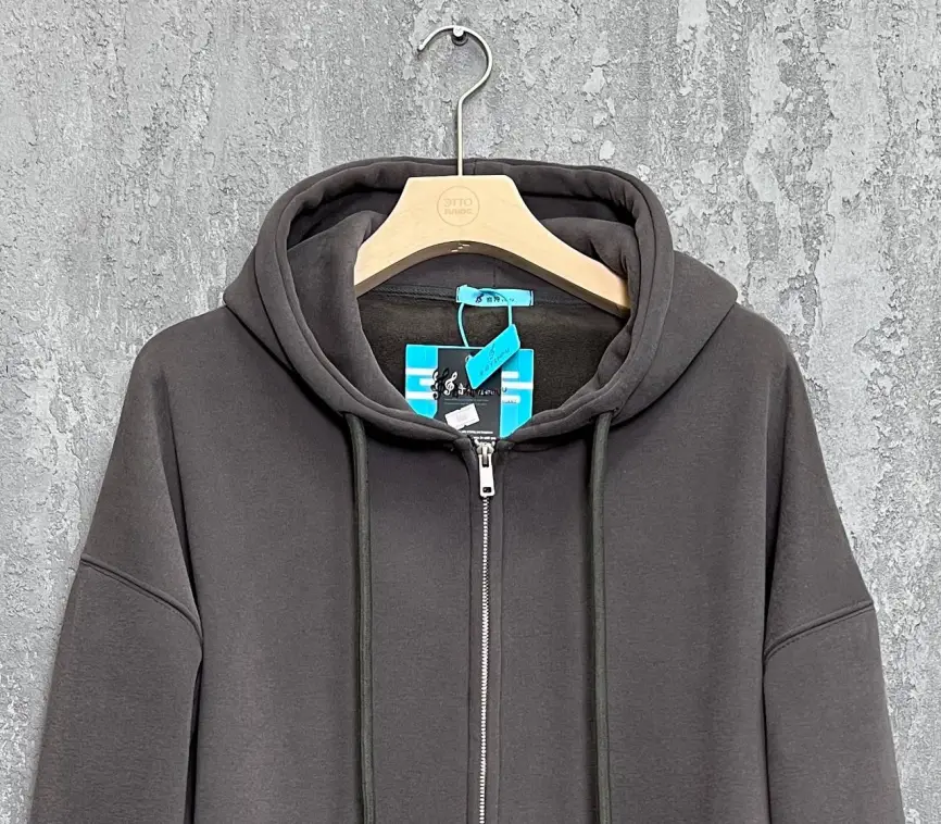 Худи зип утепленное оверсайз 506 Размер 50-58 фото 149