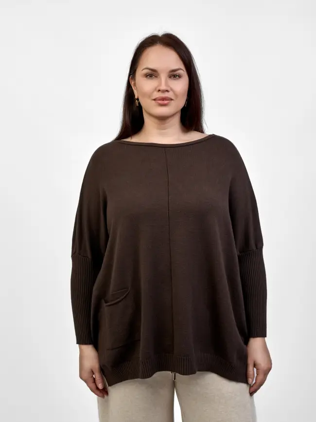 Джемпер 1444 Италия Размер 50-58 фото 70