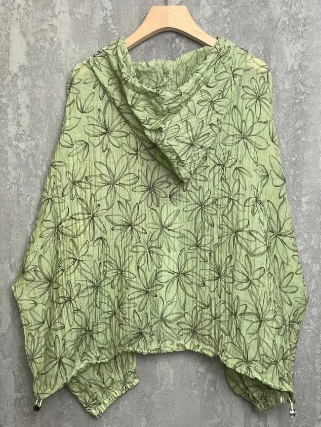 Ветровка-пыльник на молнии 9182 Размер 50-58 фото 34