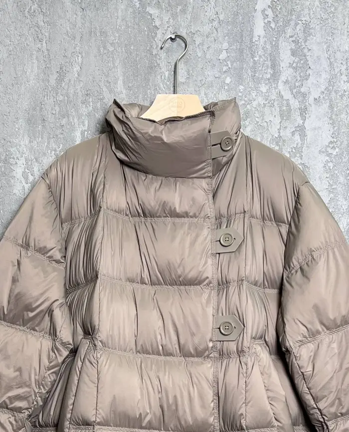 Полупальто пуховое 202416 Размер 50-56 фото 14