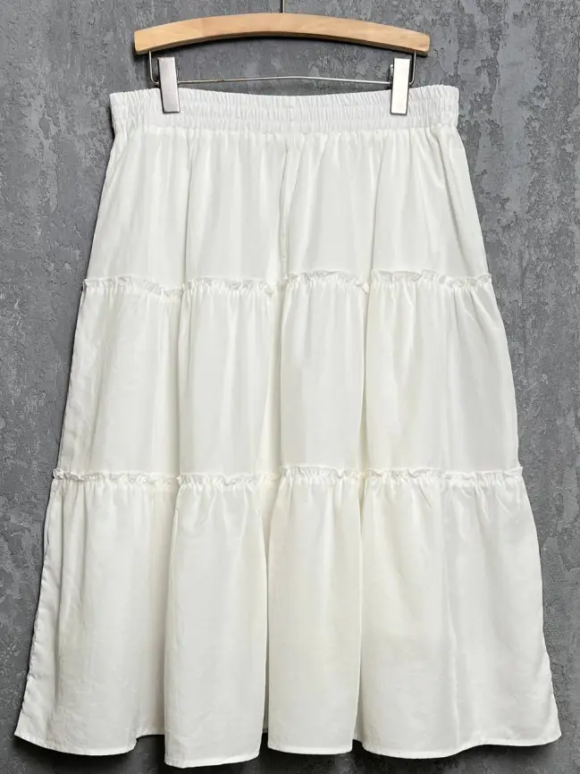 Юбка ярусная 1167 размер 48- 54 фото 8