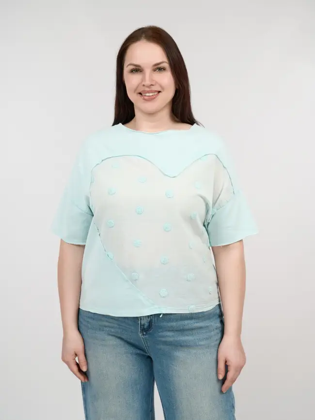 Футболка Сердце 6000 Италия Размер 50-58 фото 1