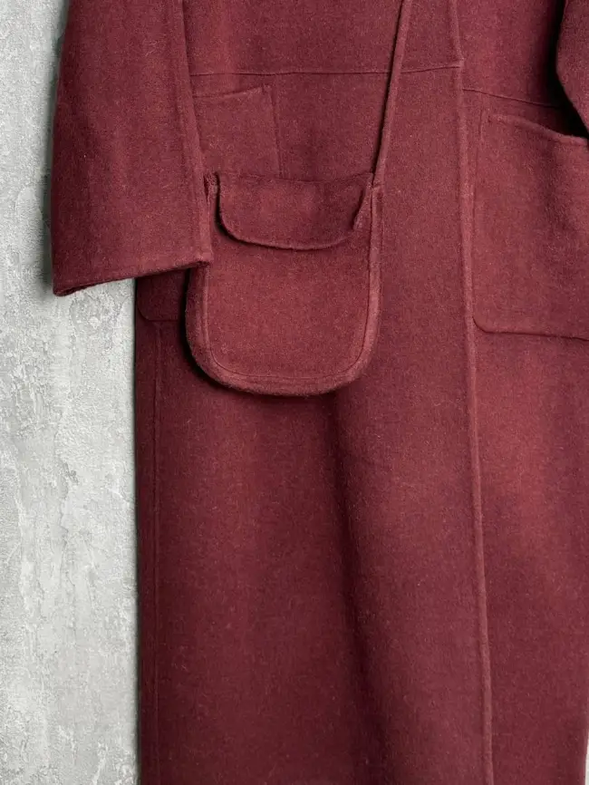 Пальто с сумкой 8835 фото 4