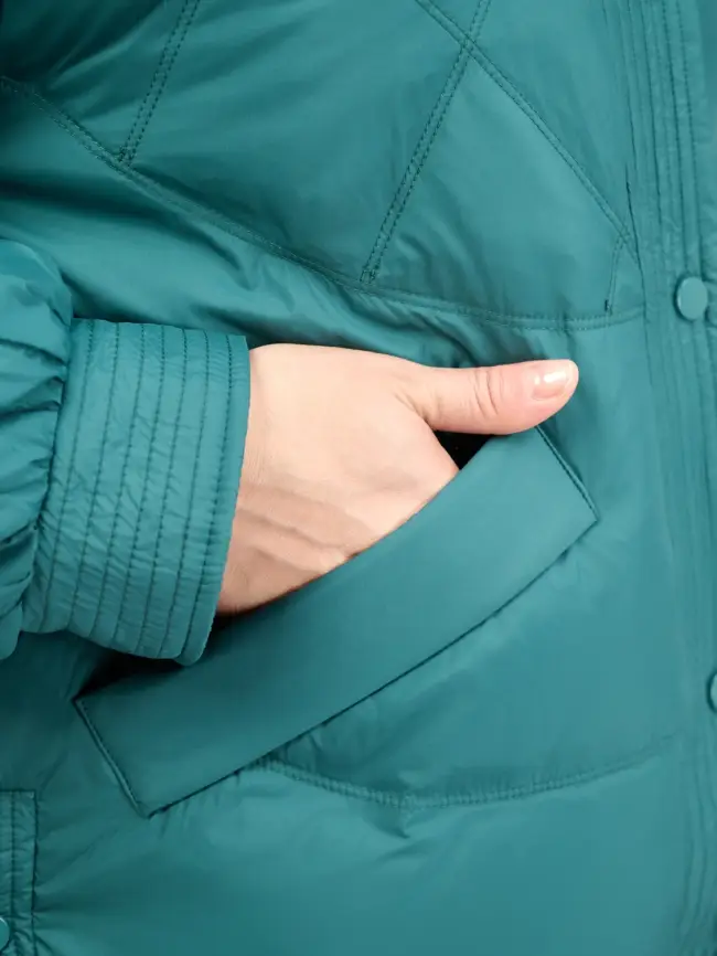 Пуховая куртка ЭттоПлюс 2553 Размер 48-54 фото 175