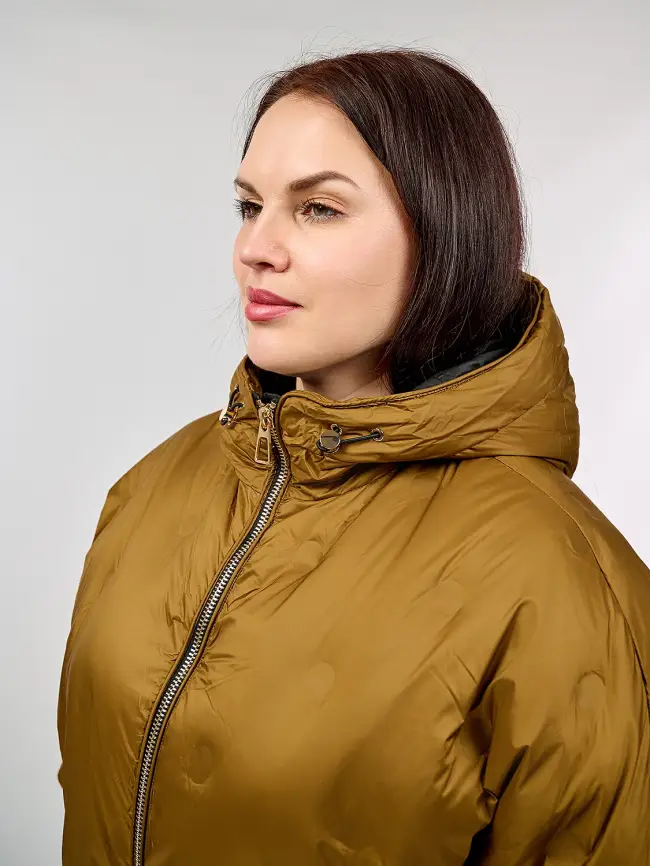 Куртка с трикотажным рукавом 6560 Размер 48-54 фото 23