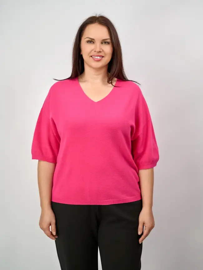 Джемпер 20241 ЭттоПлюс Размер 50-58 фото 69