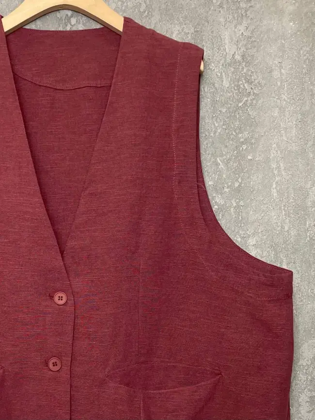 Удлиненный жилет 25018 Размер 50-58 фото 56