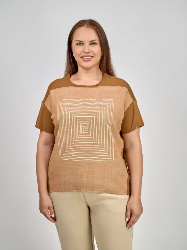 Футболка Лабиринт 6025 Размер 50-56 фото 1