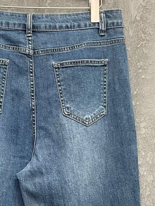 Джинсы палаццо 999 Размеры 50-58 фото 31