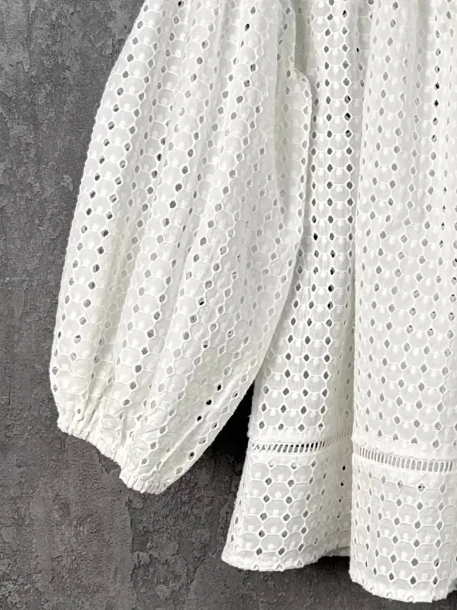 Блуза Шитье 8801 Размер 50-58 фото 16