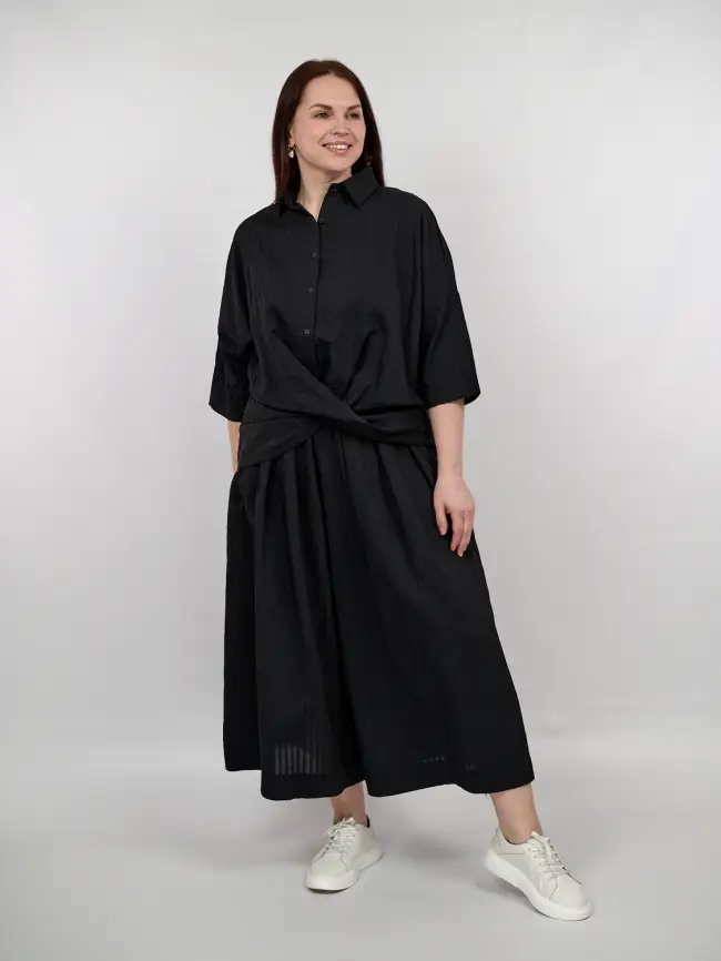 Кюлоты 88273 Батал Размеры 54-60 фото 5