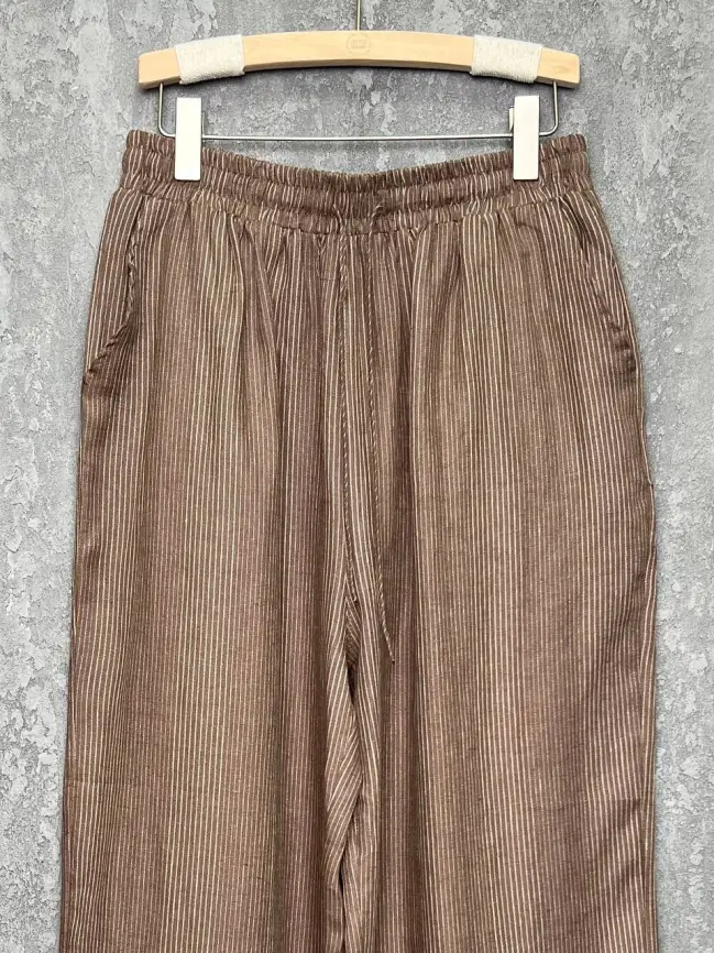 Брюки лен 25002 Размер 46-52 фото 14