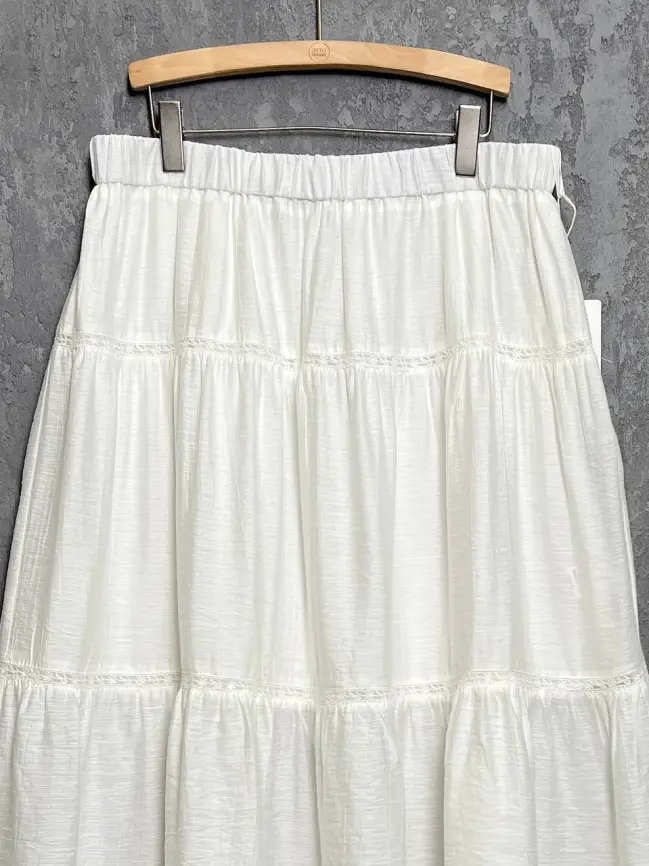 Юбка ярусная 1217 размеры 50- 56 фото 10