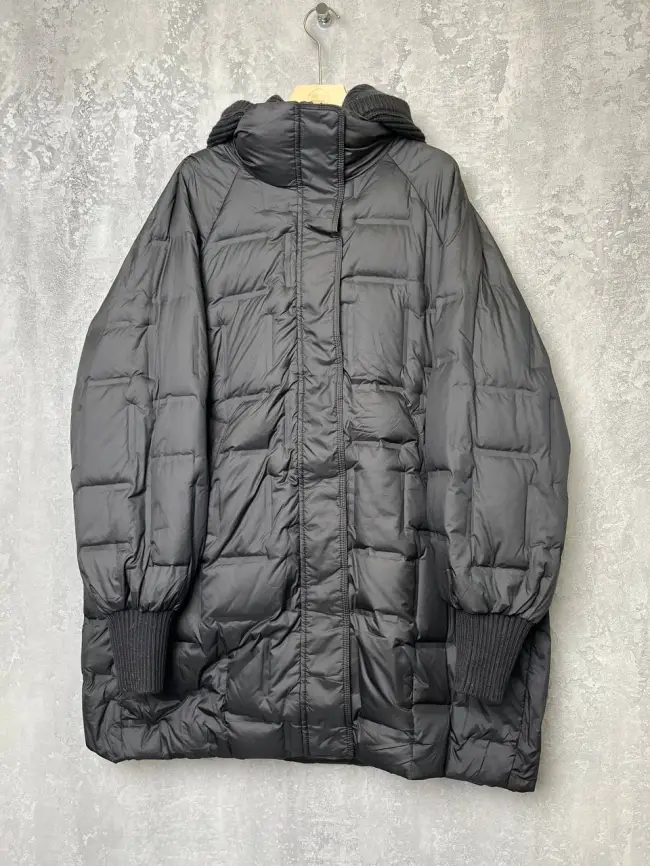 Пальто с вязаным капюшоном №2 8893 Размер 50-56 фото 32