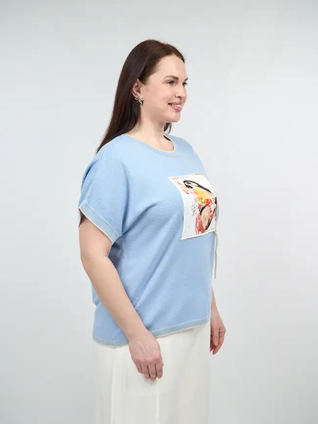 Кофта Квадрат 1001 Размер 52-58 фото 17