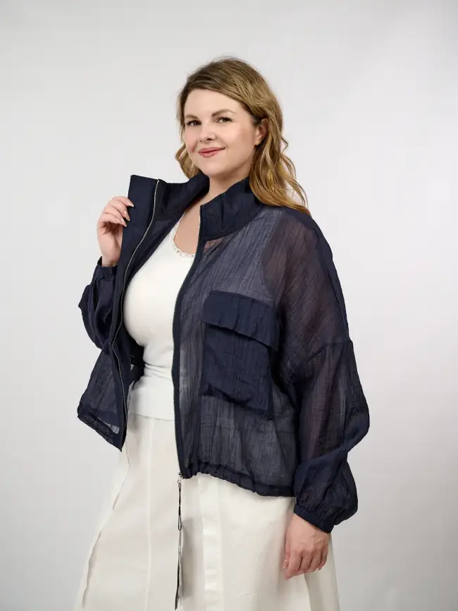 Ветровка-пыльник 9025 Размер 50-58 фото 47