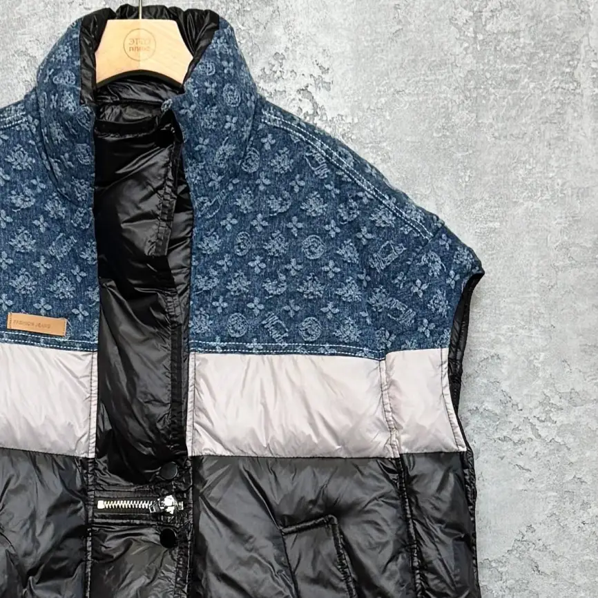 Жилет на двух молниях 1219 Размер 48-58 фото 39