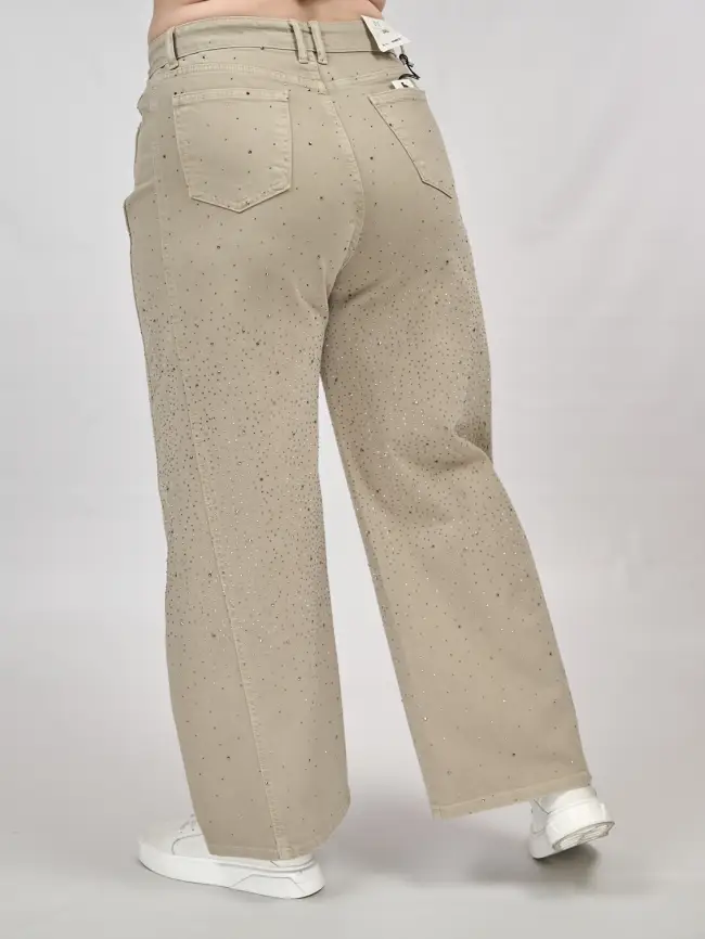 Джинсы в стразах 6788 Размеры 52-58 фото 43