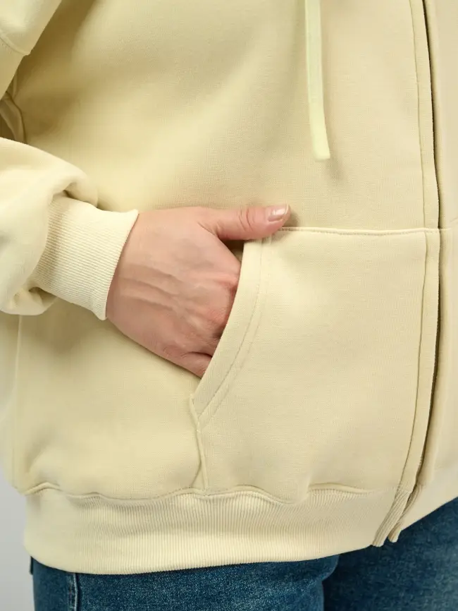 Худи зип утепленное оверсайз 506 Размер 50-58 фото 51