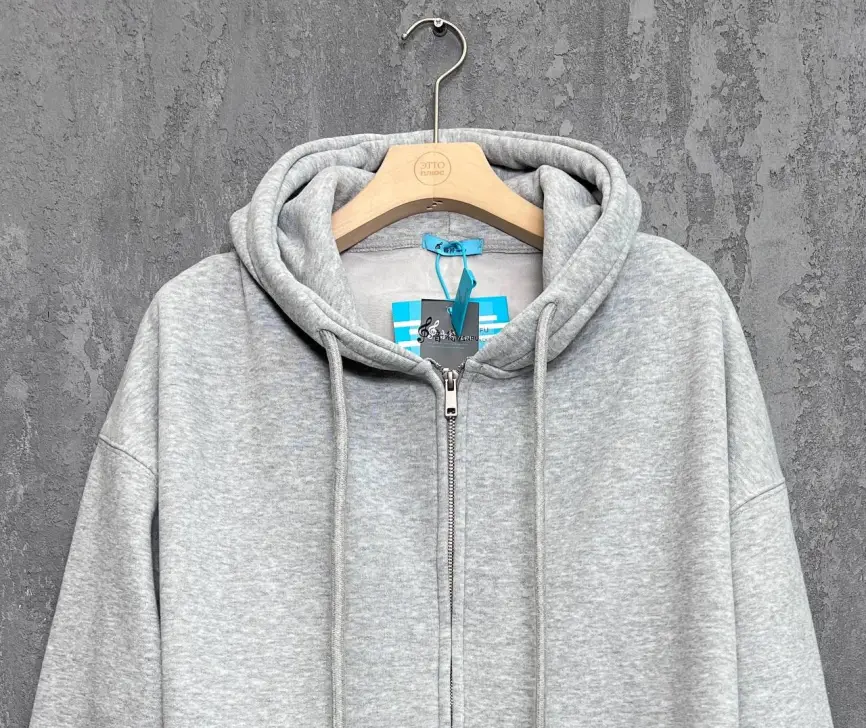 Худи зип утепленное оверсайз 506 Размер 50-58 фото 129