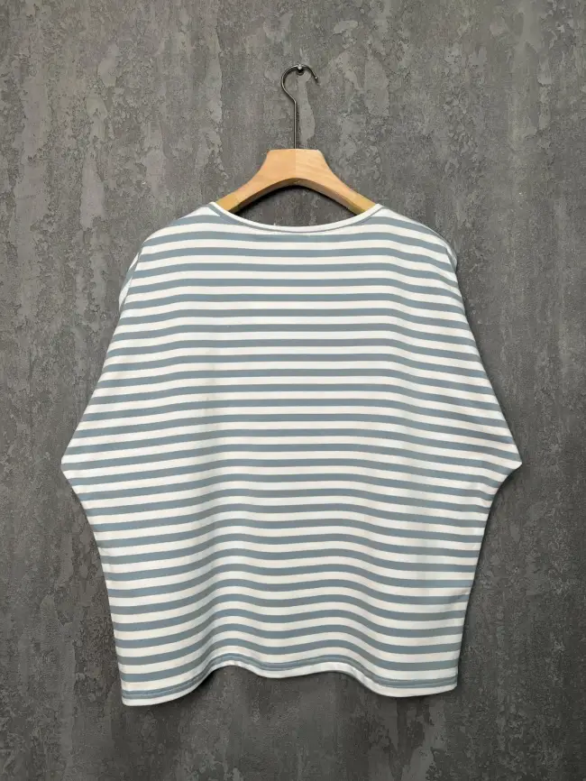 Футболка полоска ЭттоПлюс 33415 Размеры 50-58 фото 24