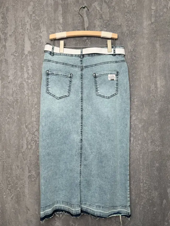 Юбка джинсовая 2338 Турция фото 18