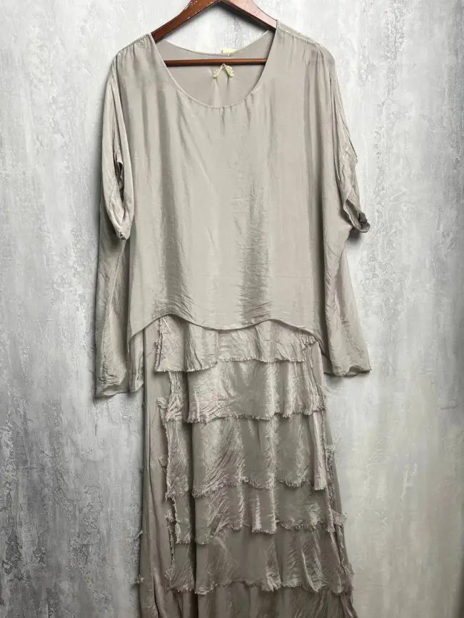 Платье шелк рваное 2388-06 фото 2