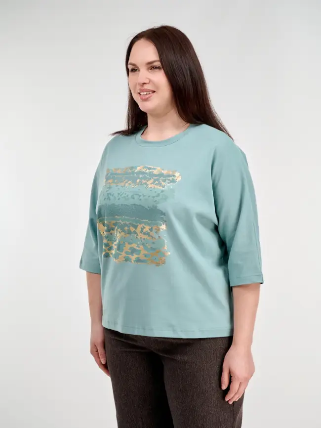 Лонгслив 25002 Размер 50-58 фото 78