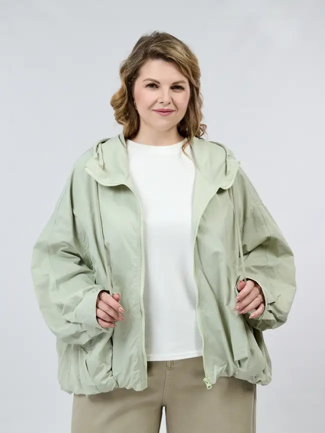 Ветровка облегченная с капюшоном 25185 Размер 52-58 фото 54