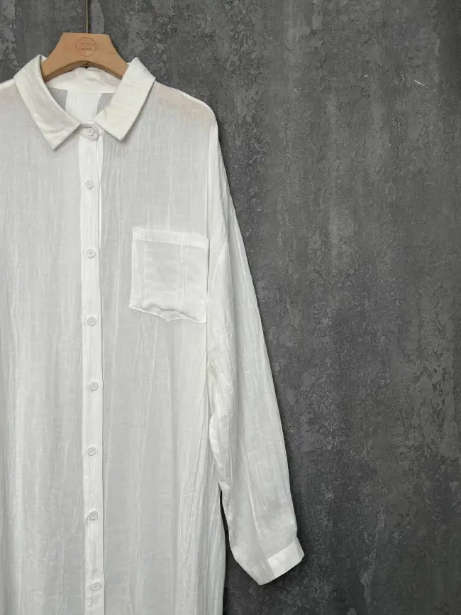 Рубашка-кардиган 2508 Размер 50-58 фото 33