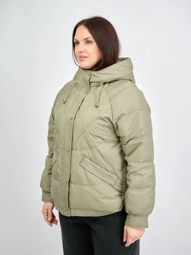 Пуховая куртка ЭттоПлюс 2553 Размер 48-54 фото 101