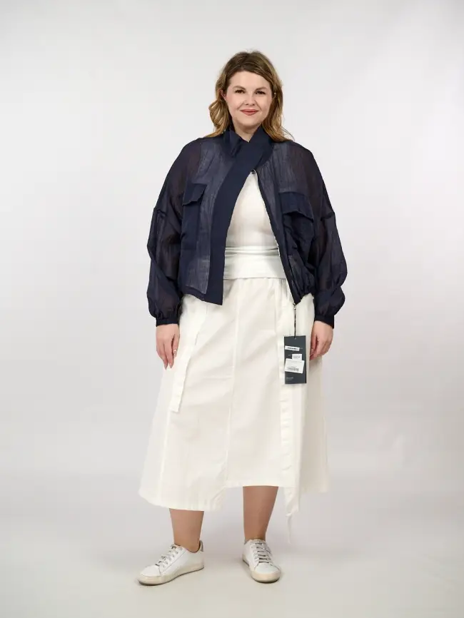 Ветровка-пыльник 9025 Размер 50-58 фото 49