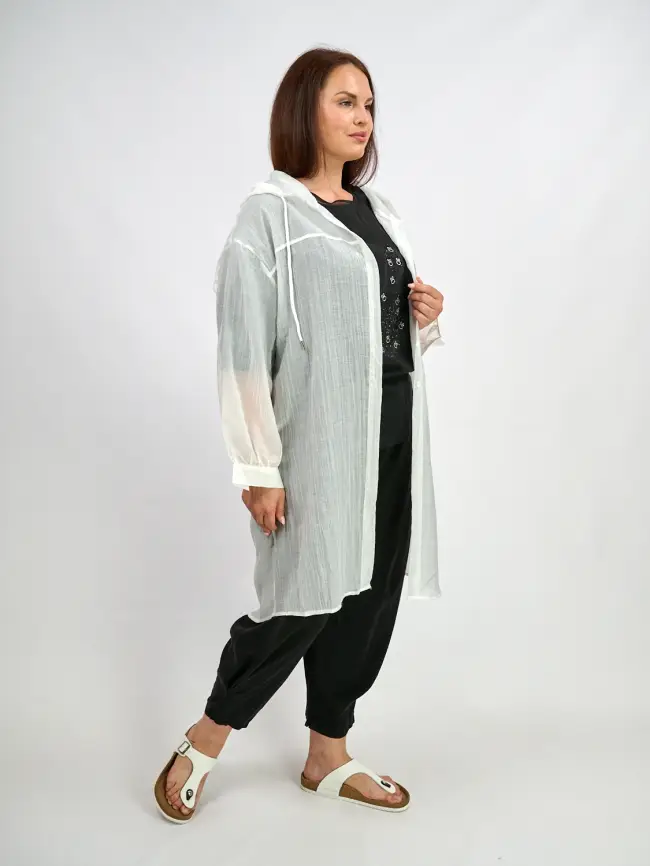 Пыльник рубашка удлиненный 9087 Размер 50-58 фото 40