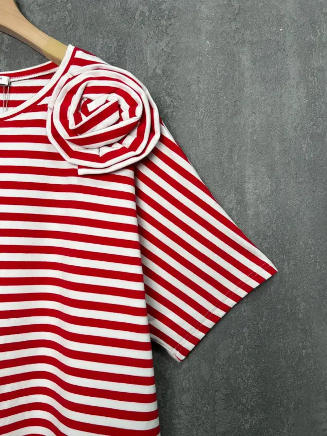 Футболка полоска ЭттоПлюс 33415 Размеры 50-58 фото 16