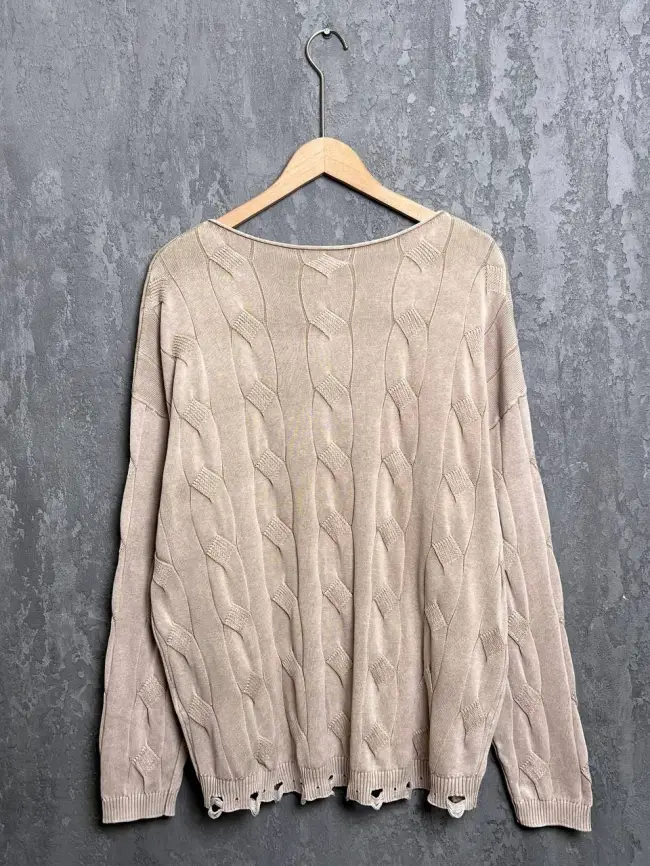 Джемпер Италия с круглым горлом 3388 Размер 50-58 фото 67