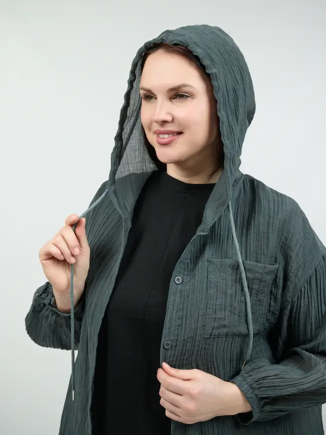 Пыльник рубашка 8026 Размер 50-58 фото 96