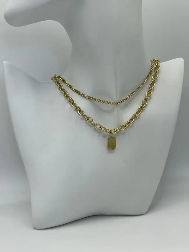 Цепь с подвеской 1258 фото 4