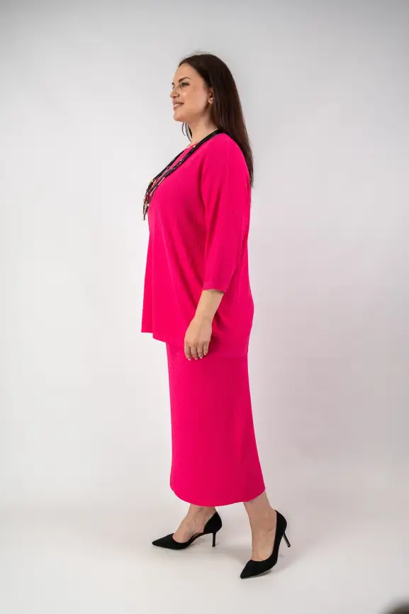 Юбка облегченная ЭттоПлюс 1026-1 Размер 48-56 фото 25