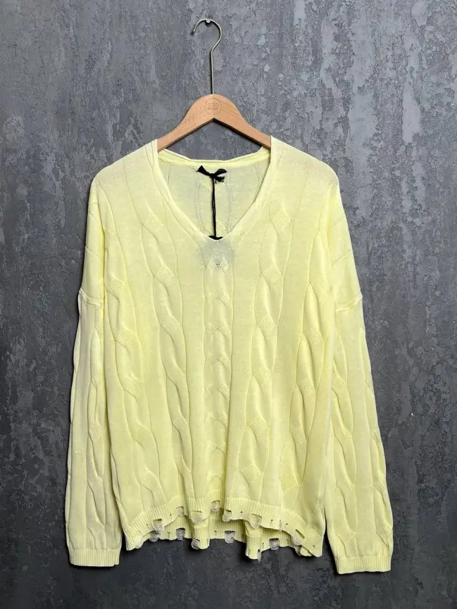 Джемпер Италия косы 3388 Размер 50-58 фото 58